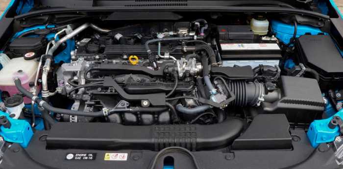 2022 Toyota Corolla Sedan Engine