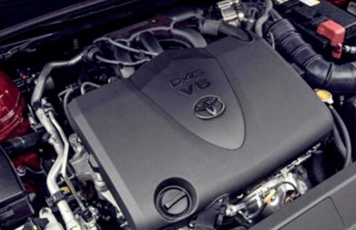 2022 Toyota Camry Engine