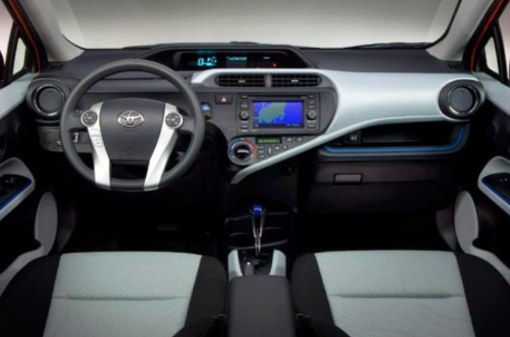 2022 Toyota Prius C Interior