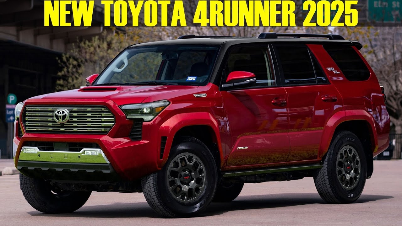 2025 2026 New Generation Toyota 4Runner First Look YouTube