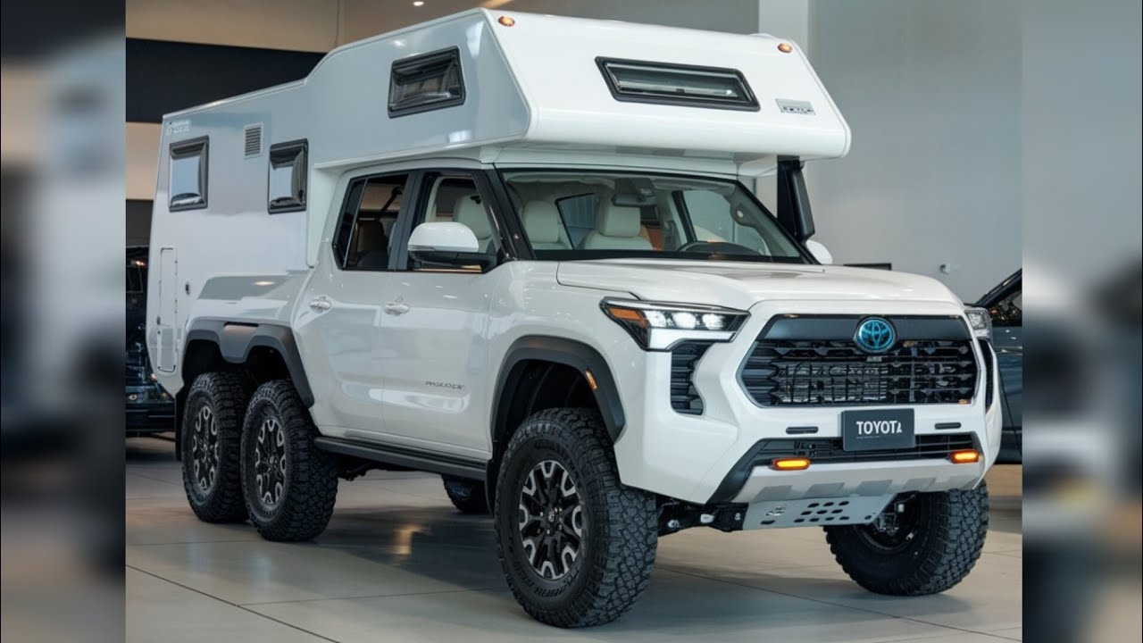 2026 Toyota 6x6 Camper Hybrid The Ultimate Off Road Adventure Machine 