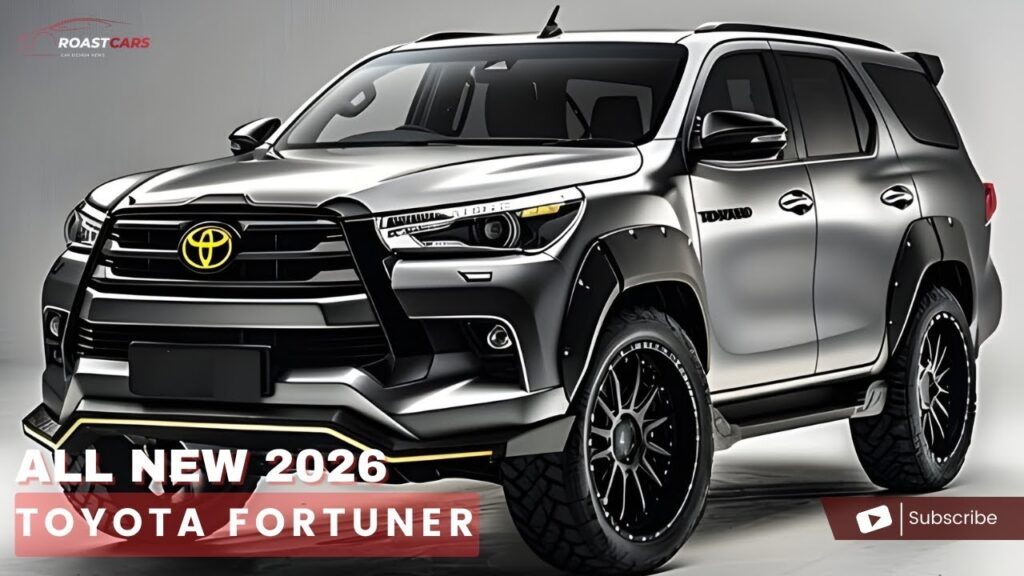 2026 Toyota Fortuner Rendering Unveiled First Look At Toyota s