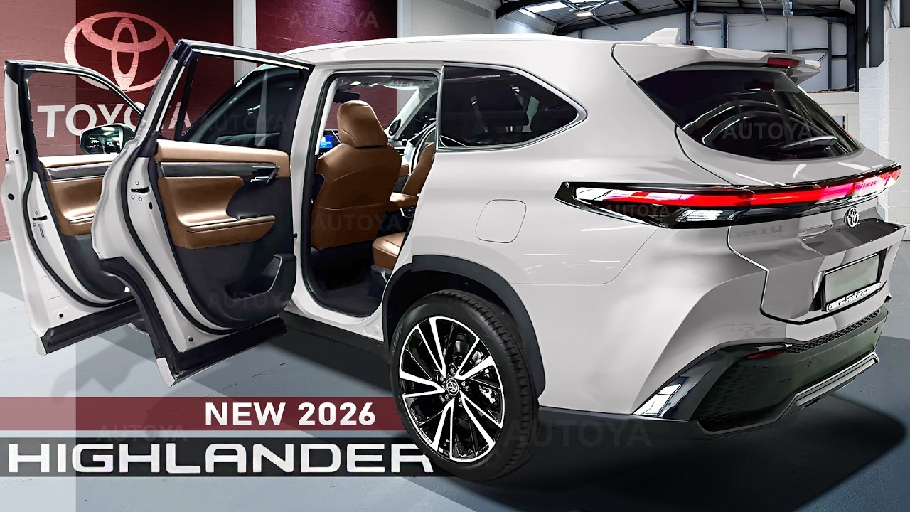 2026 Toyota Highlander Evolves Virtually To Make Even The Grand 