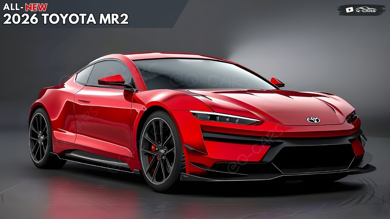 2026 Toyota MR2 Revealed Supercar Market Conqueror YouTube