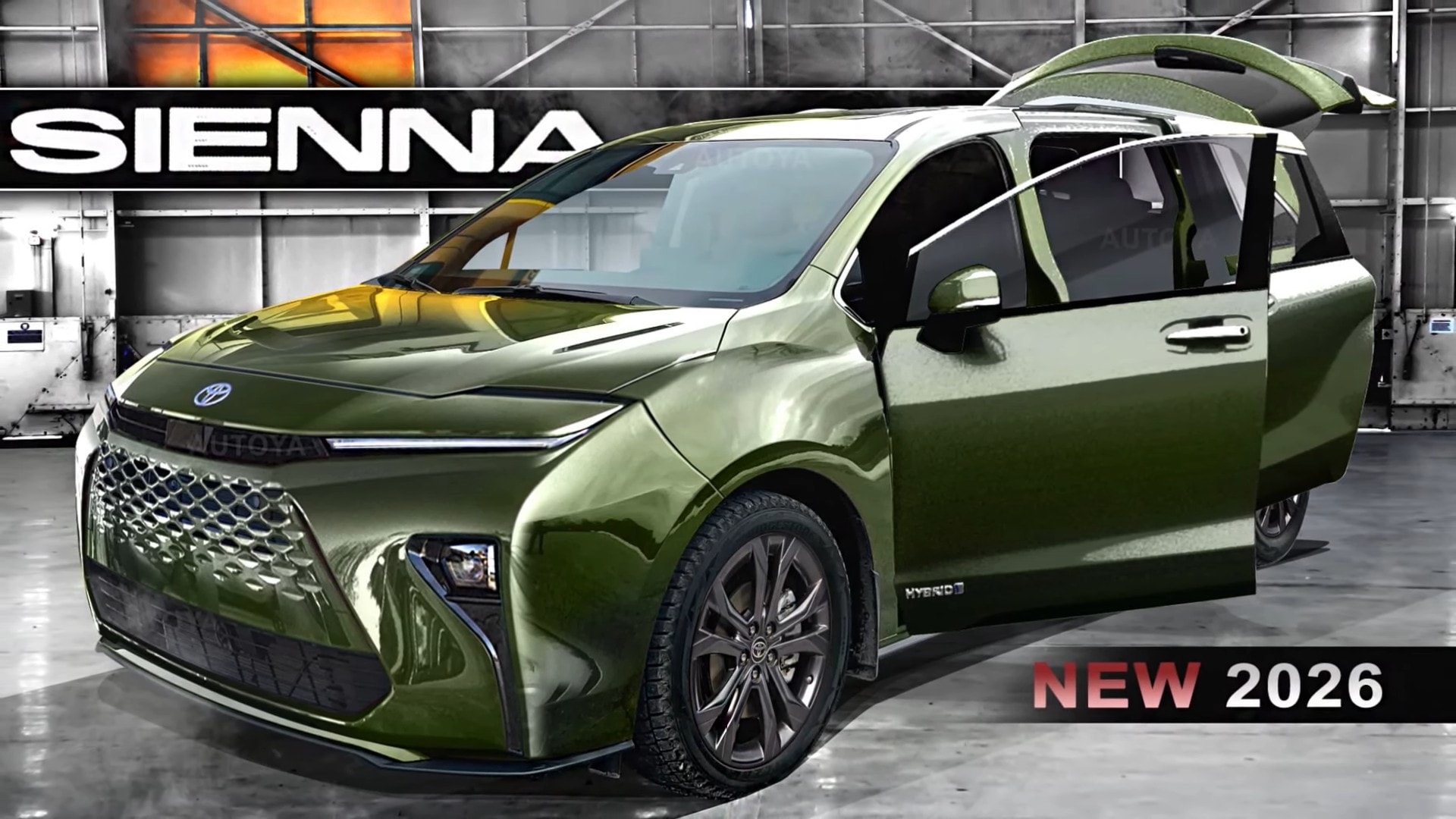 2026 Toyota Sienna Dreams Of A Full Digital Redesign For The Fourth 