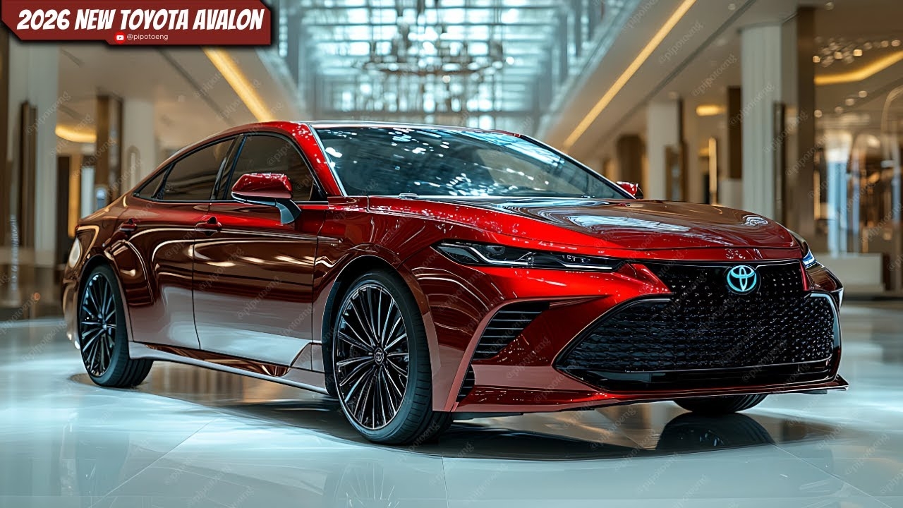 First Look 2026 Toyota Avalon Redefining Luxury Sedans YouTube