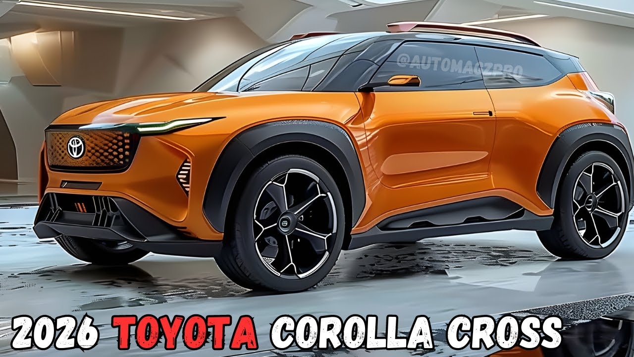 First Look 2026 Toyota Corolla Cross Hybrid Revealed 5 Latest 
