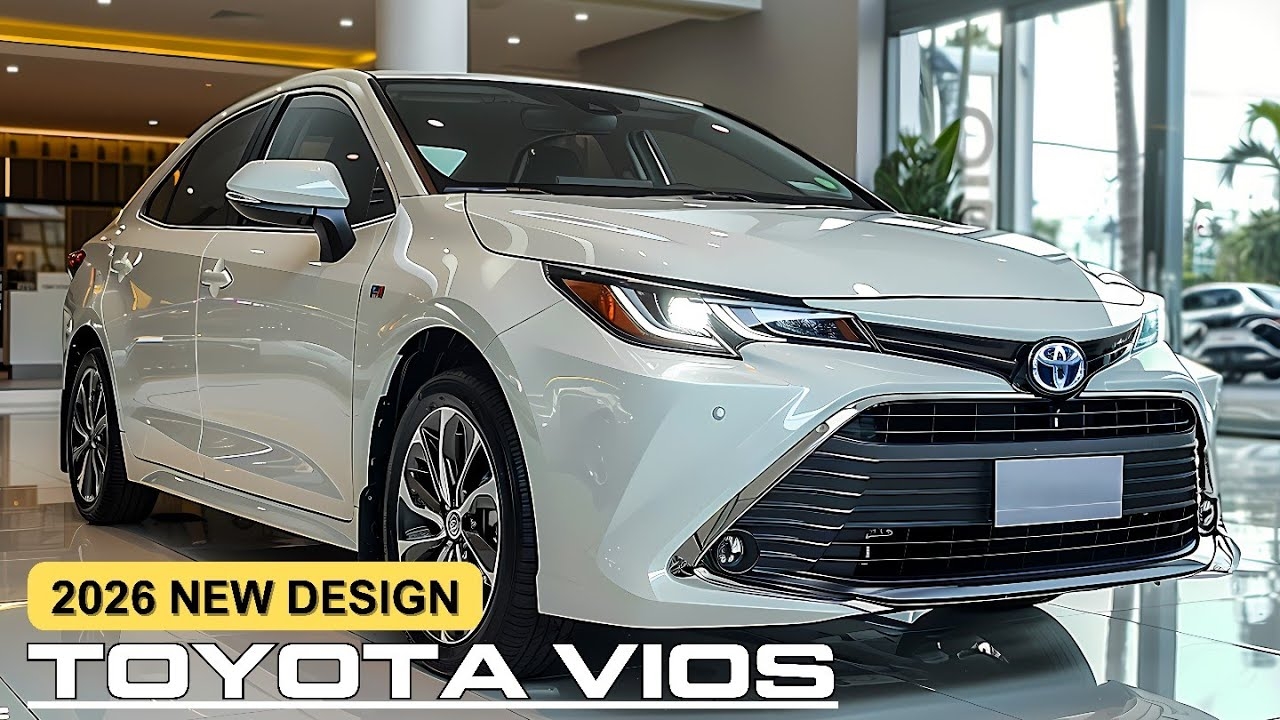 First Look The Surprisingly Stylish 2026 Toyota Vios YouTube