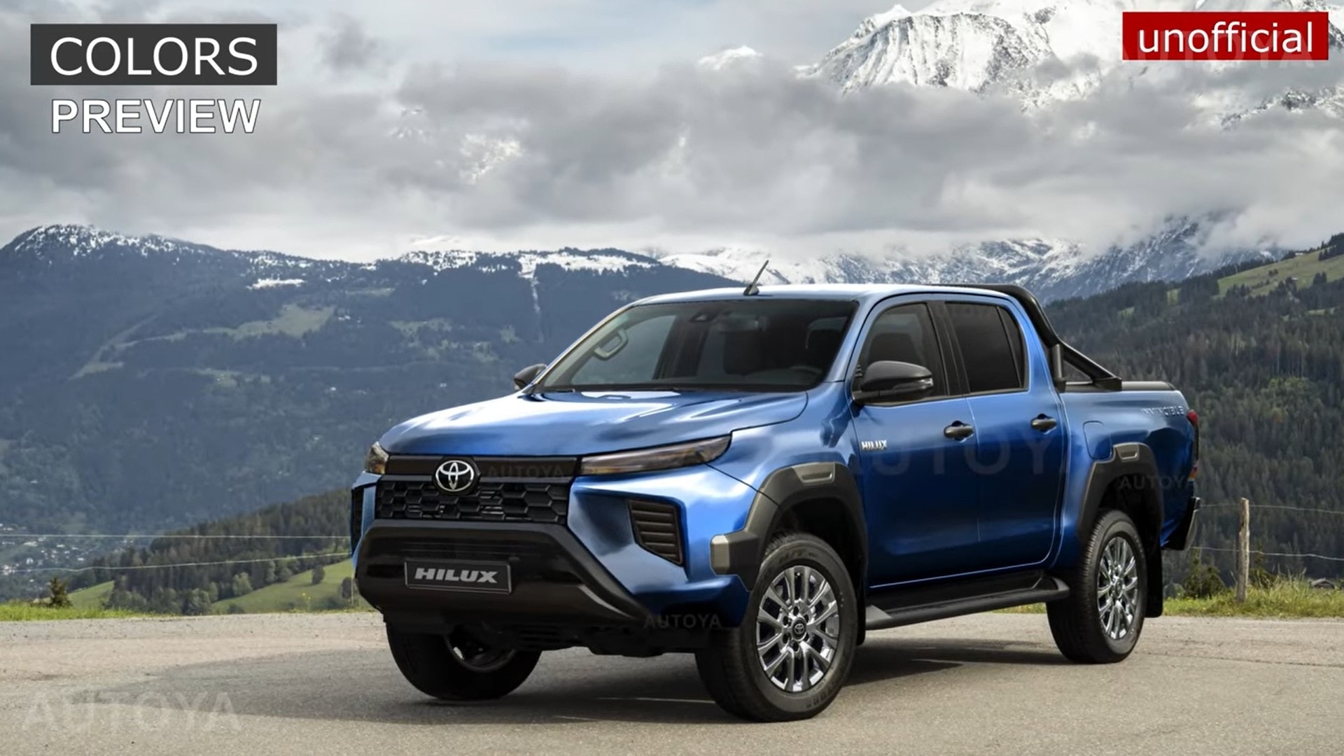 Fresh 2026 Toyota Hilux Drops By Imagination Land With Ritzy Colors 