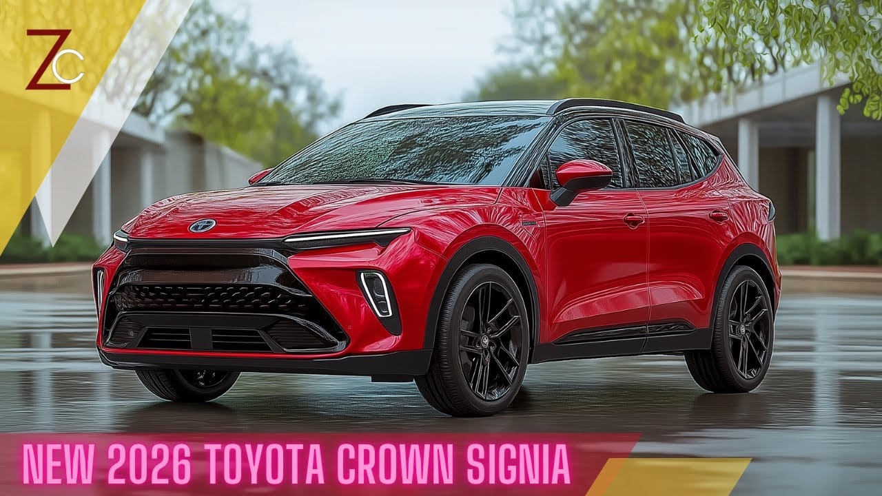 New 2026 Toyota Crown Signia quot The Real Crown quot YouTube