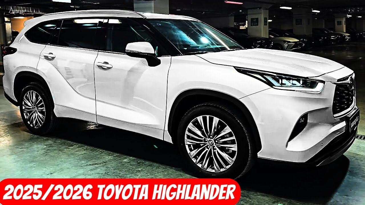 New Redesign 2025 2026 Toyota Highlander Hybrid New Toyota Highlander 