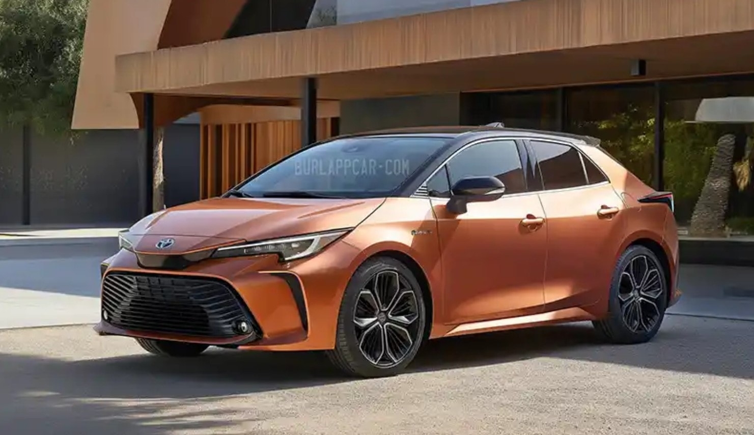 Proje o Como Ser O Novo Toyota Corolla 2026 Em Formato Hatchback 