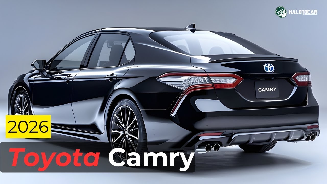 Redesign All New 2026 Toyota Camry Launched Perfect Hybrid Sedan 