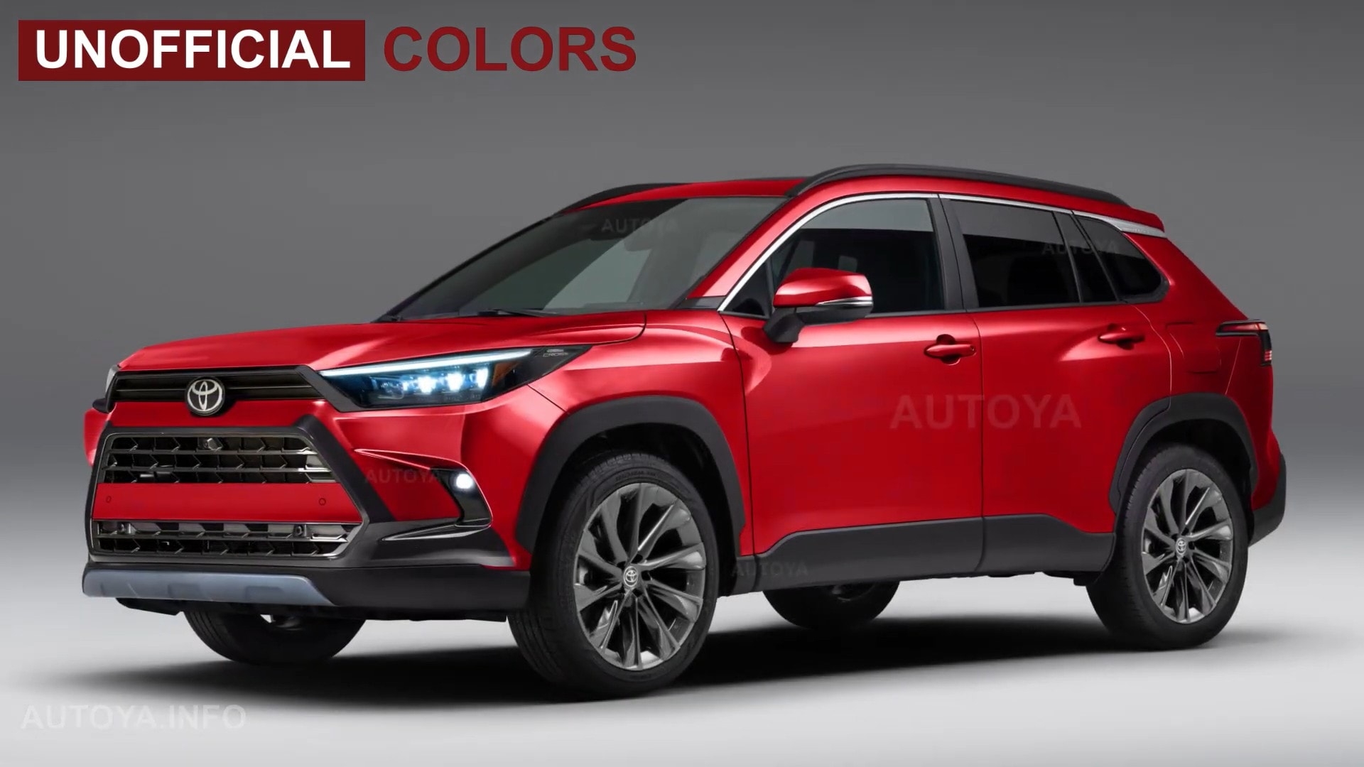 Rendering 2026 Toyota Corolla Cross Gets A Welcomed Facelift And 