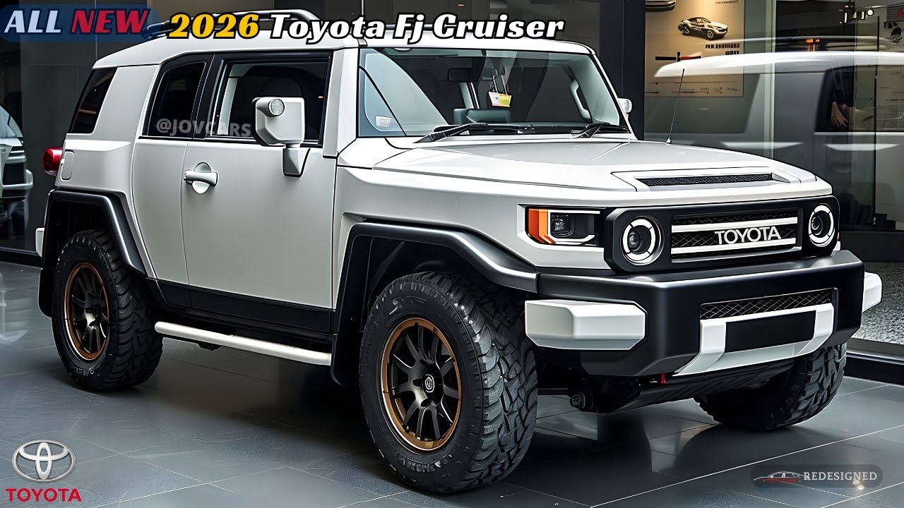 Unveiling The 2026 Toyota FJ Cruiser The Ultimate Off Road Beast 
