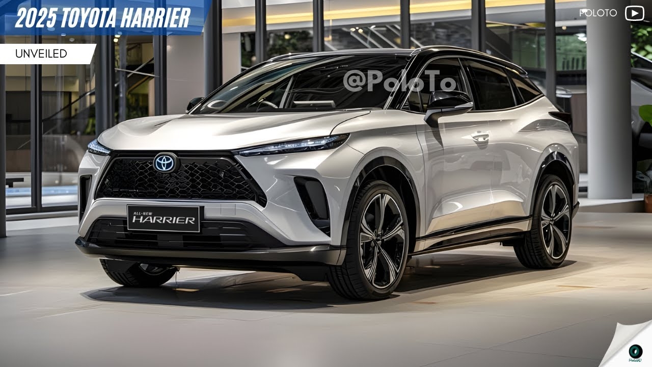 2025 Toyota Harrier Unveiled Looks Modern With The Most Advanced 
