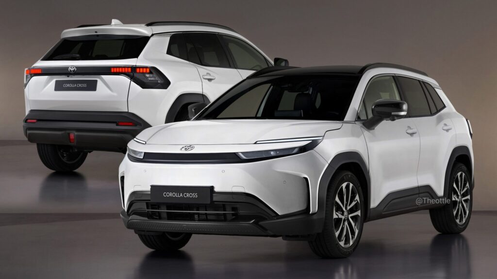 2027 Toyota Corolla Cross Could Look Like An EV But Think Like A Prius
