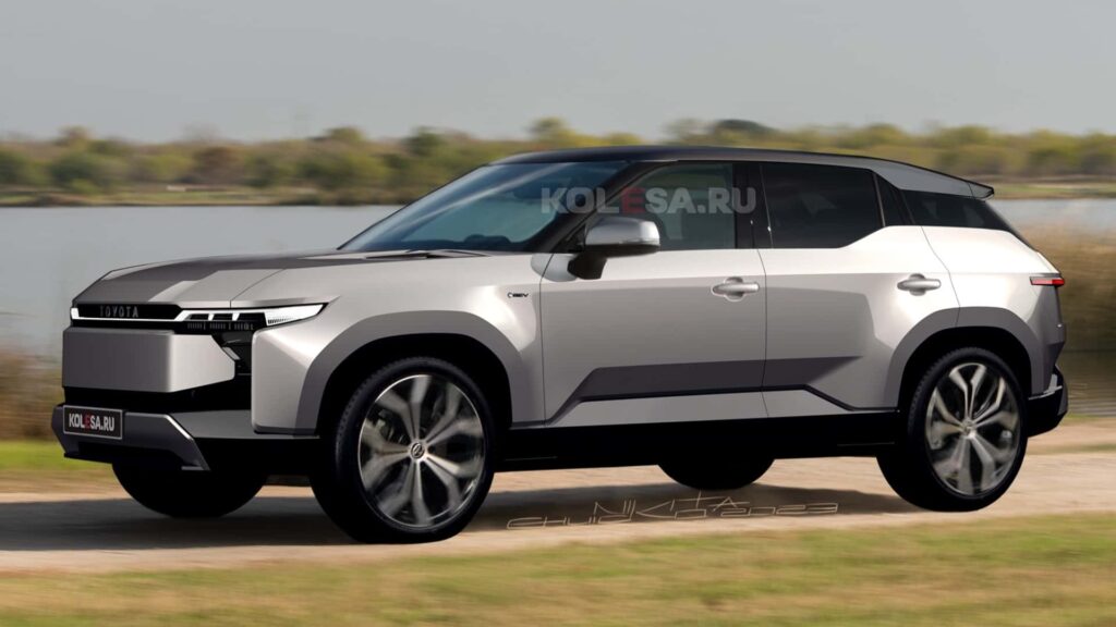 This Rendering Of The EV Land Cruiser Makes Toyota 39 s Concept Look