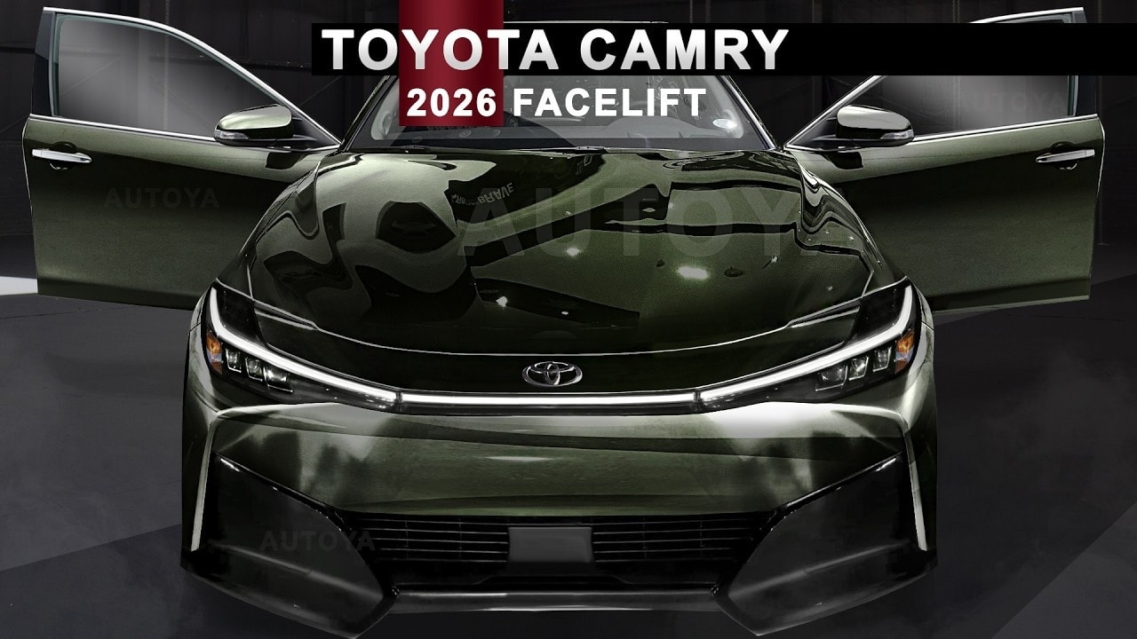 Toyota Camry Digitally Enters 2027 Model Year With Fresh Design Tweaks 